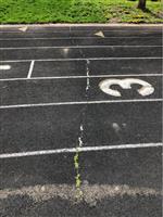 Wood Middle School will have its track resurfaced this summer. 